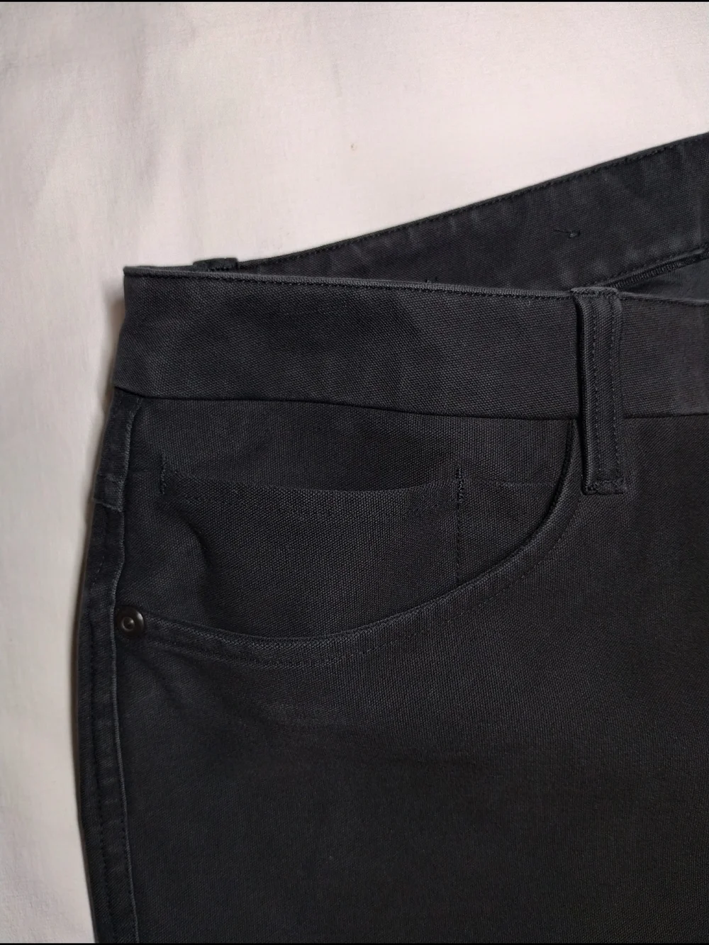 Women's Black Casual Pants - Classic Straight Fit